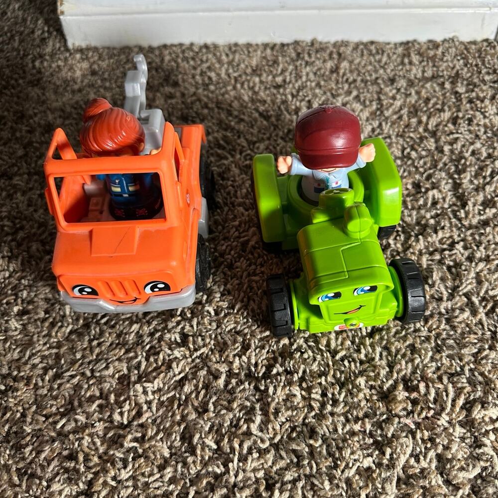 Little People Tractor and Tow Truck